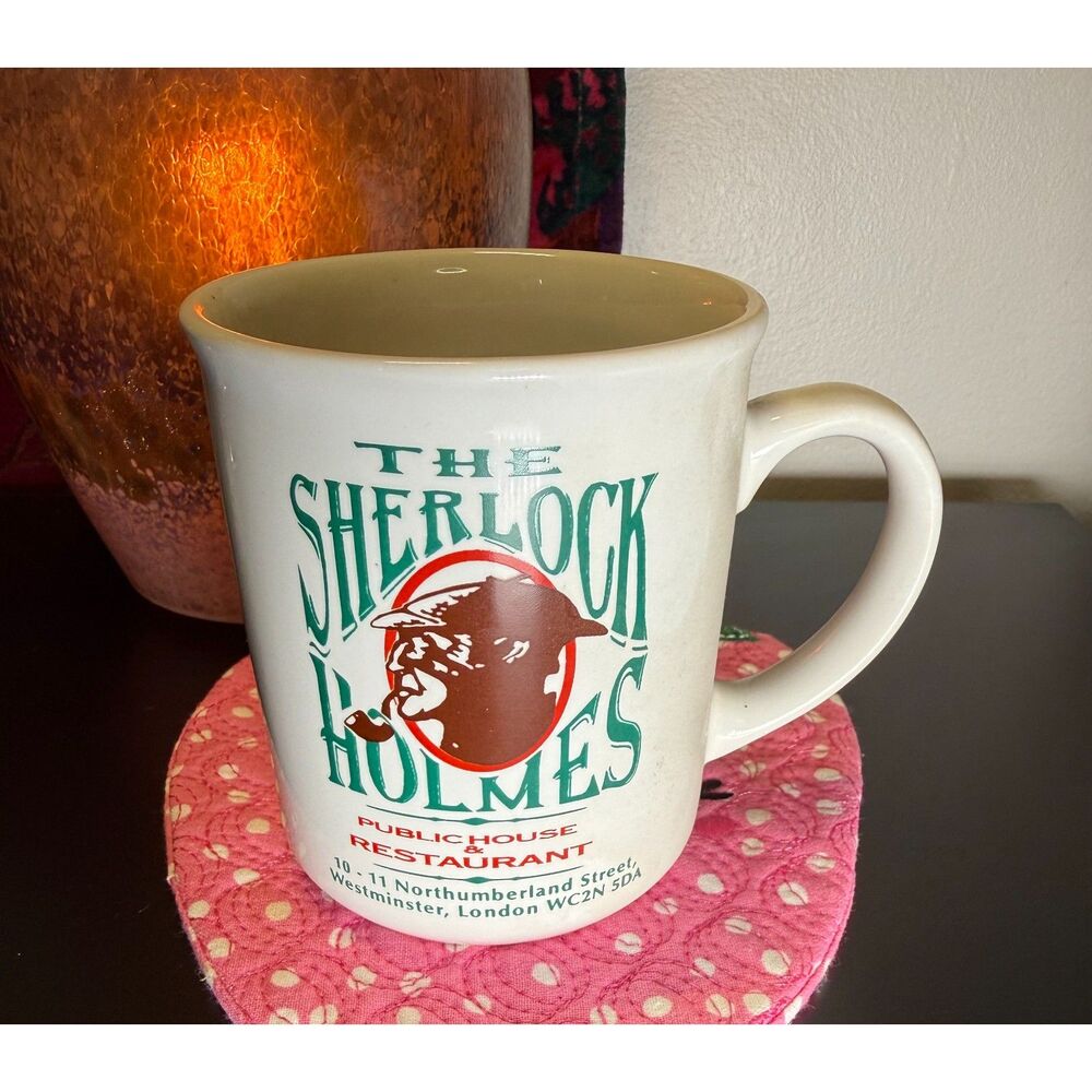 Vintage The Sherlock Holmes Public House & Restaurant London Coffee Mug